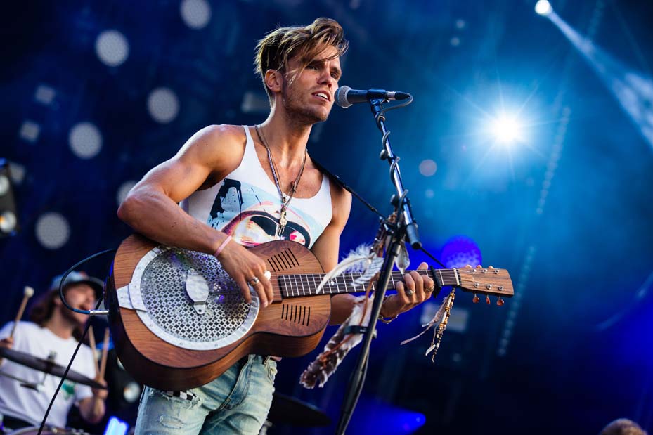 Concert Kaleo (© Photo Paléo/Ludwig-Wallendorff)