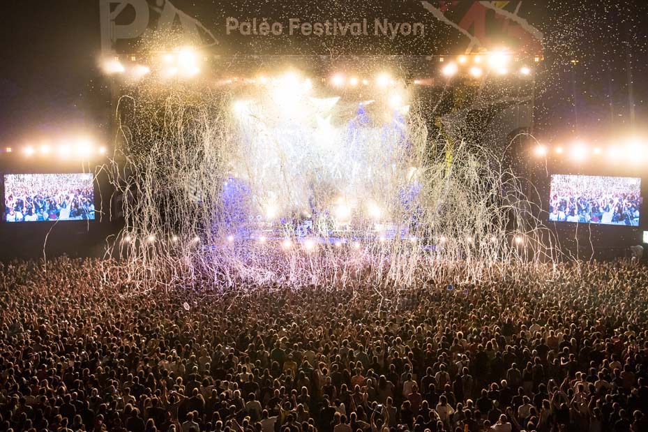 Concert The Killers (© Photo Paléo/Laurent-Gillieron)