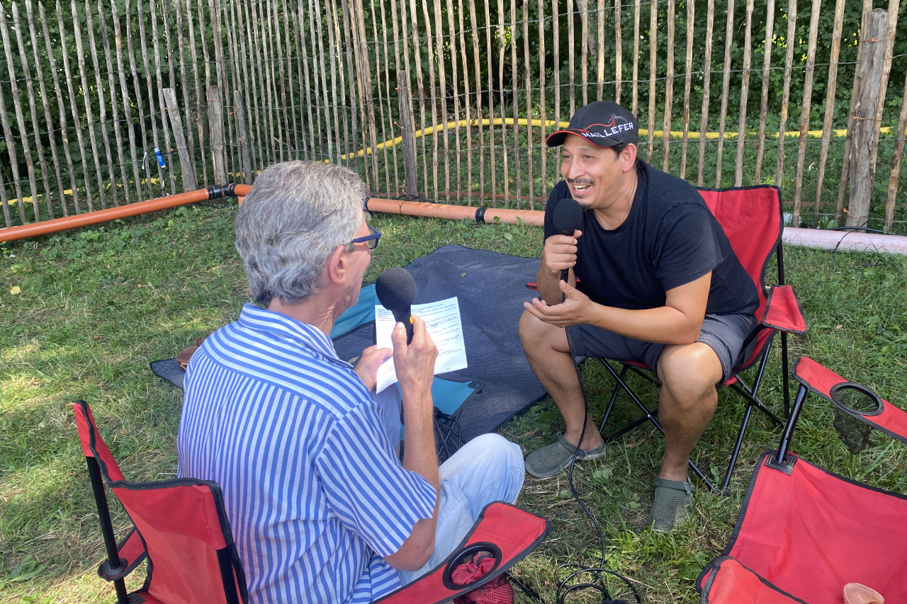 Interview de Diego de La Boucherie Maillefer au Mont-sur-Lausanne-CH