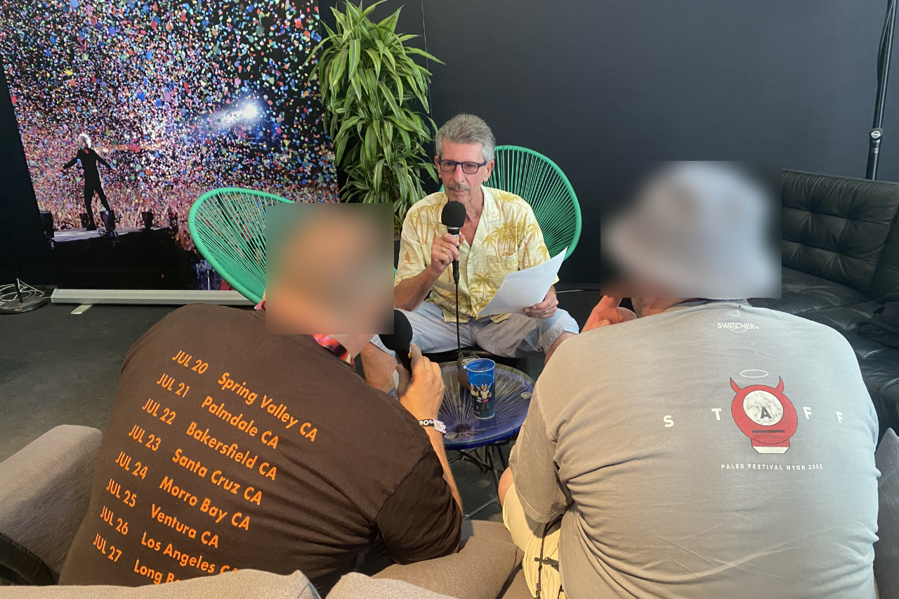 Interview des Goûteurs Anonymes du Paléo, Agent X et Agent Y