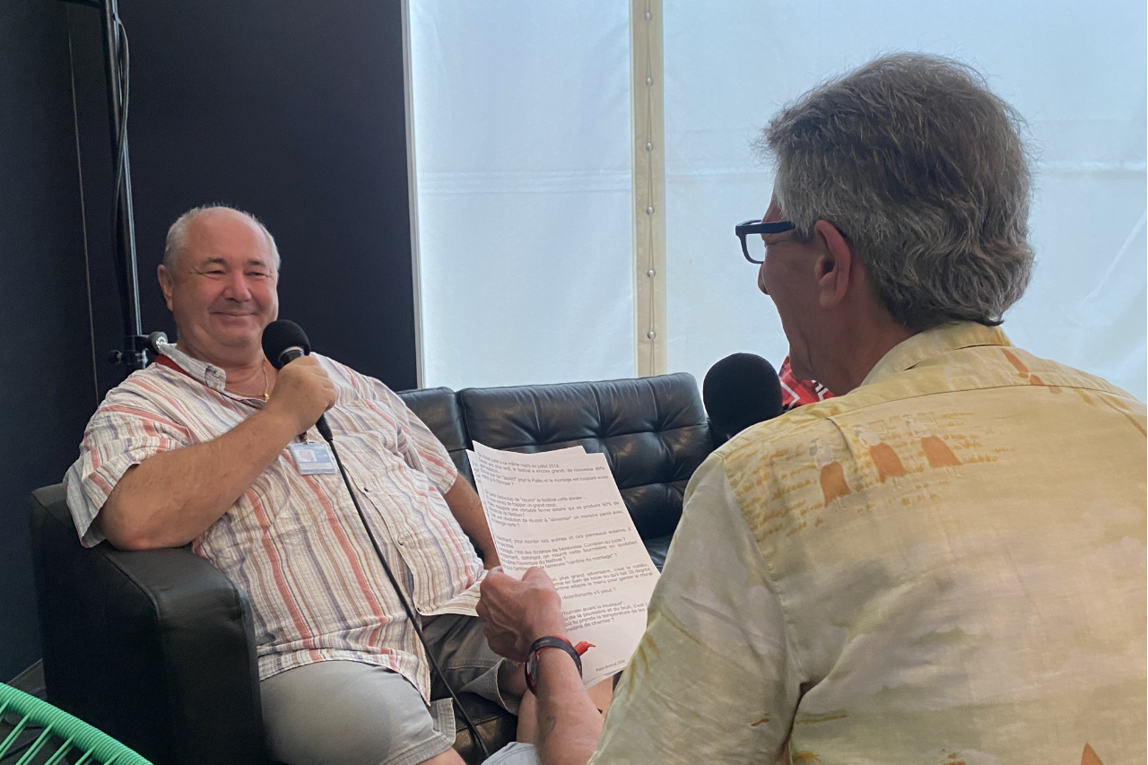 Interview de Stéphane Python, responsable des constructions du Paléo 2026